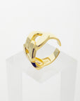 Cuban Chain Ring in Gold