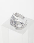 Cuban Chain Ring in Silver