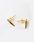 Cleo Studs in Lilac
