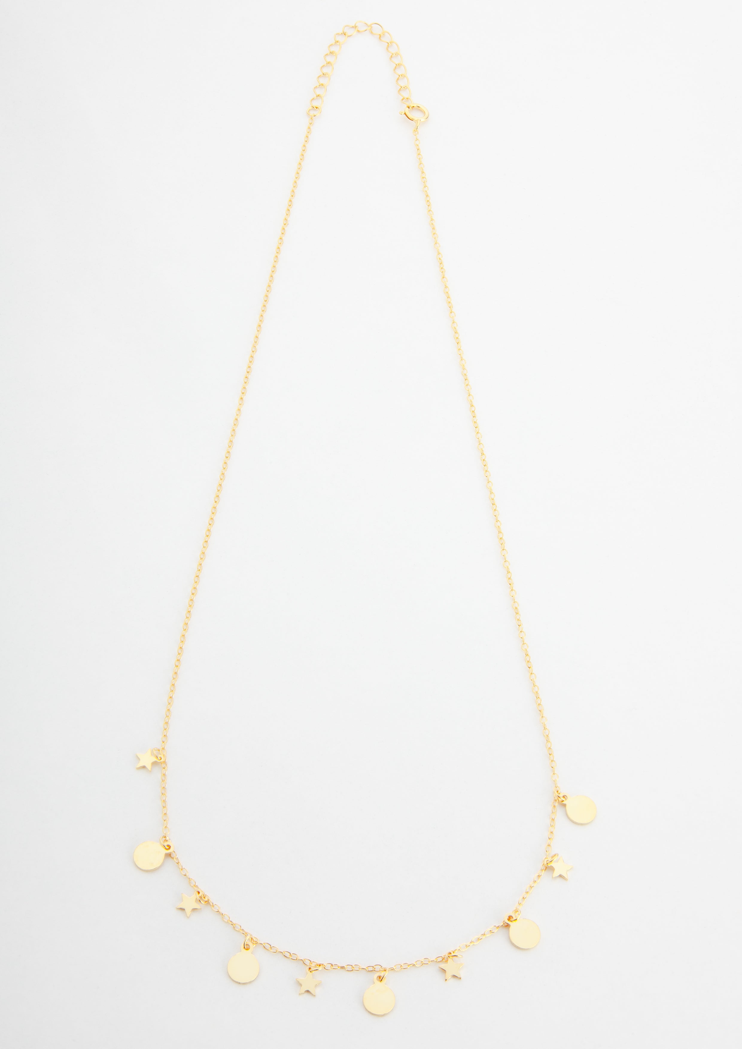 Starry Night Necklace in Gold